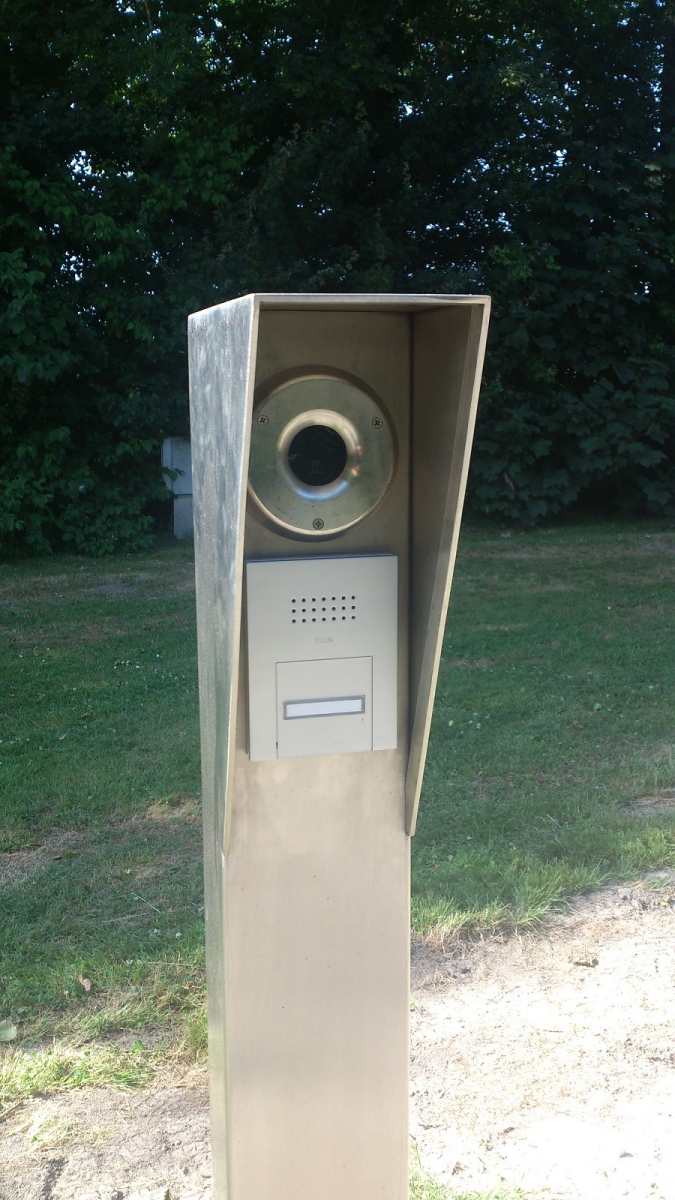 terminal klein met intercom  